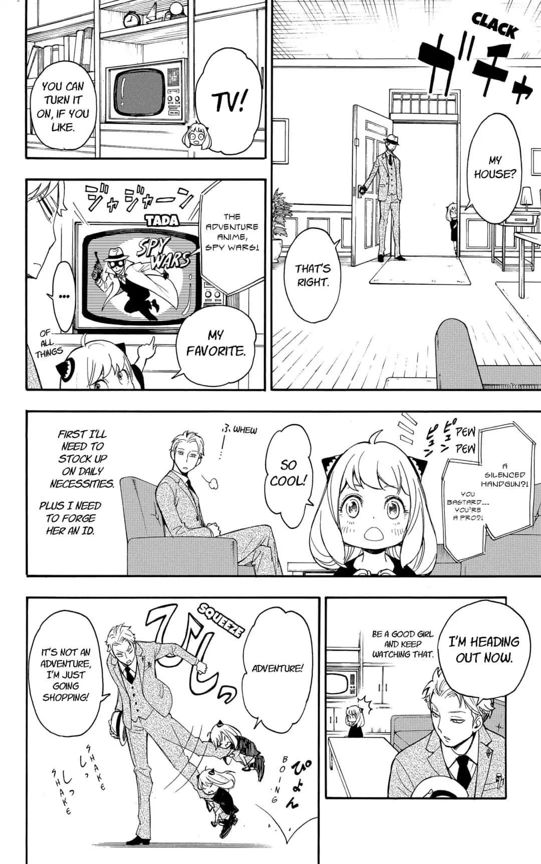 Spy x Family manga, chapter 1, page 26 of 71