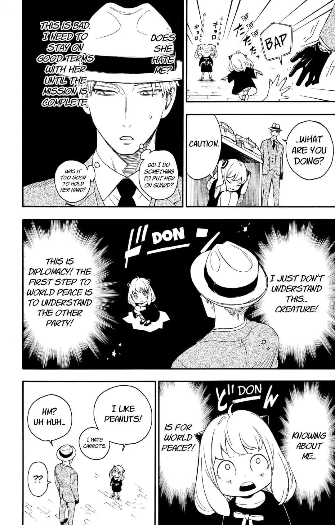 Spy x Family manga, chapter 1, page 28 of 71