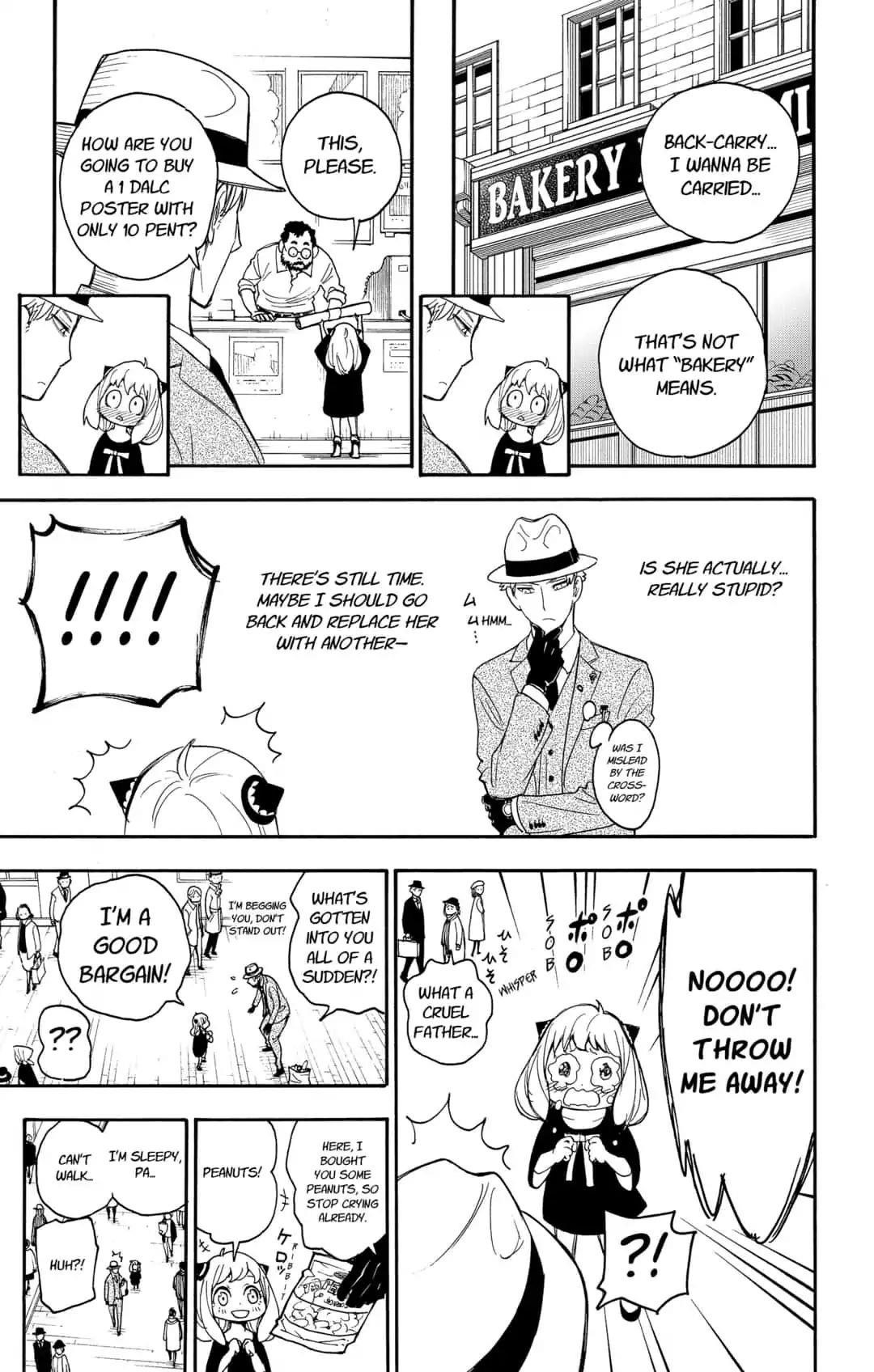 Spy x Family manga, chapter 1, page 29 of 71