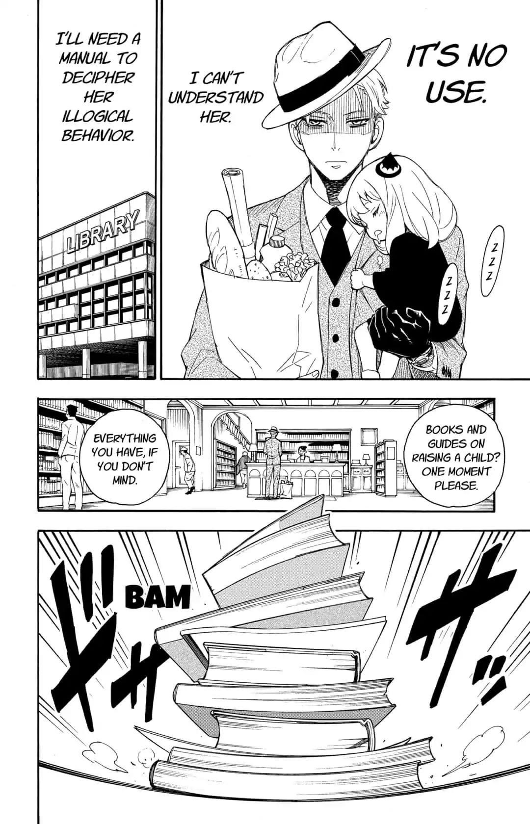 Spy x Family manga, chapter 1, page 30 of 71