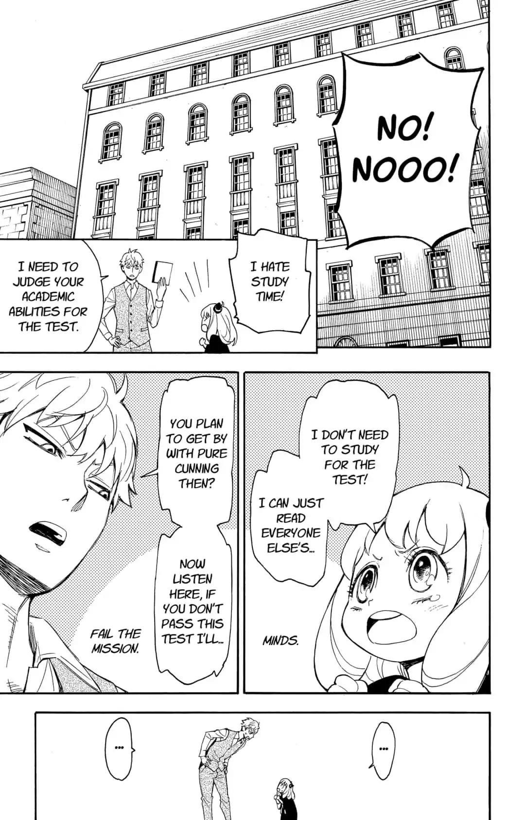 Spy x Family manga, chapter 1, page 33 of 71