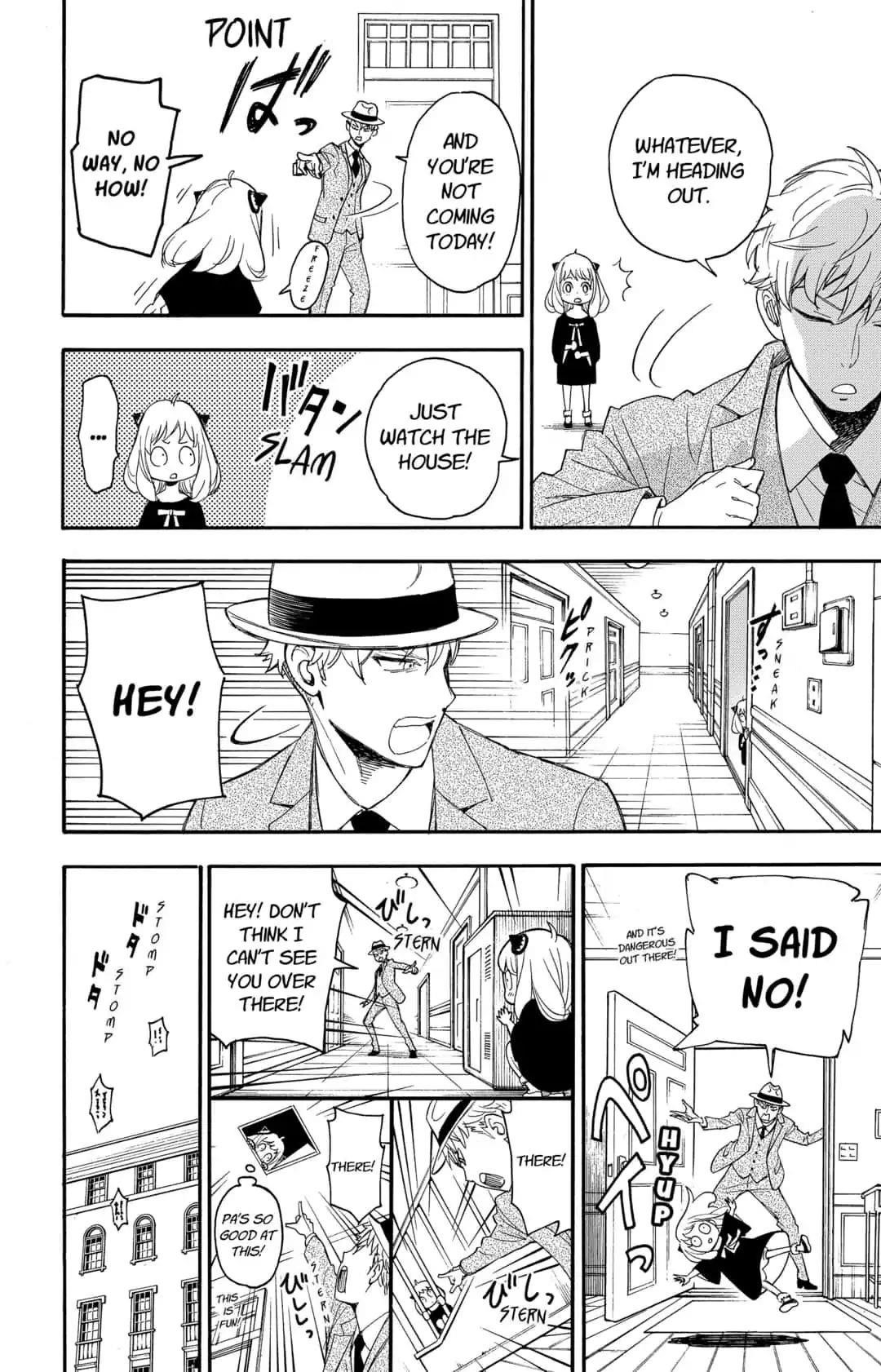 Spy x Family manga, chapter 1, page 34 of 71