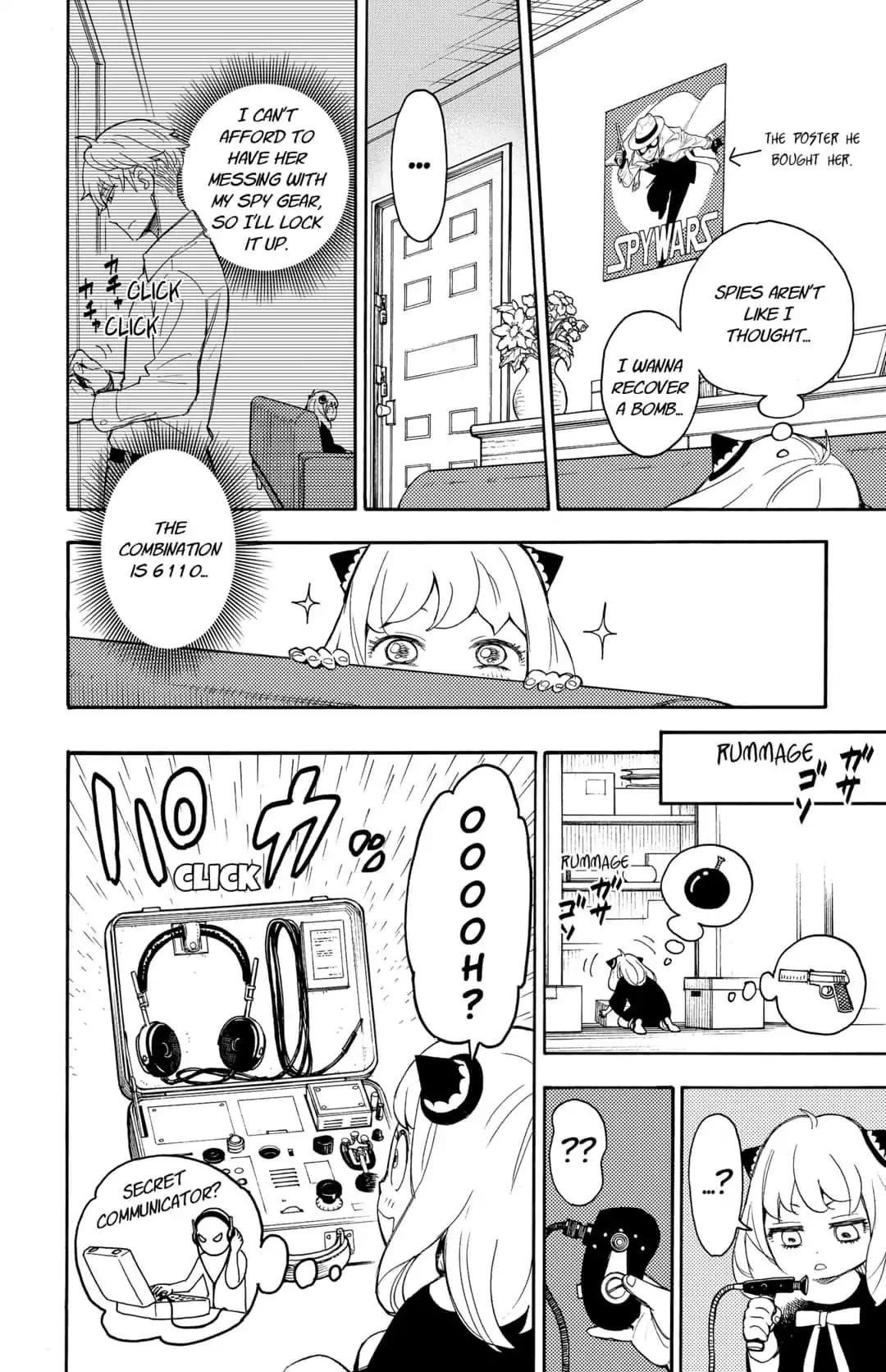 Spy x Family manga, chapter 1, page 38 of 71