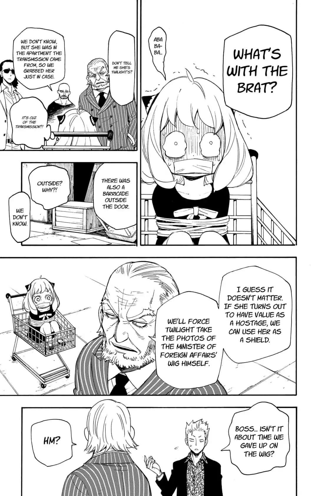 Spy x Family manga, chapter 1, page 47 of 71
