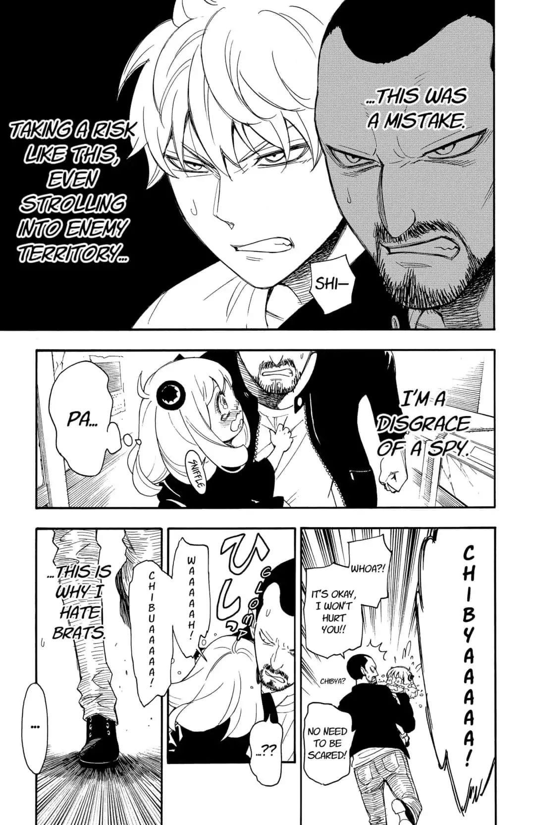 Spy x Family manga, chapter 1, page 51 of 71