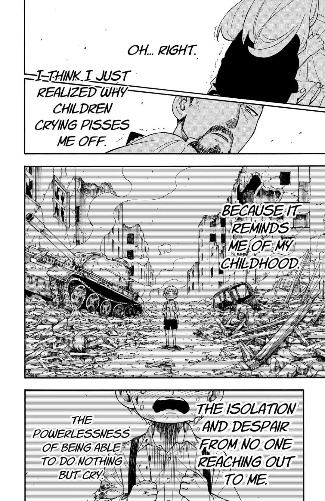 Spy x Family manga, chapter 1, page 52 of 71