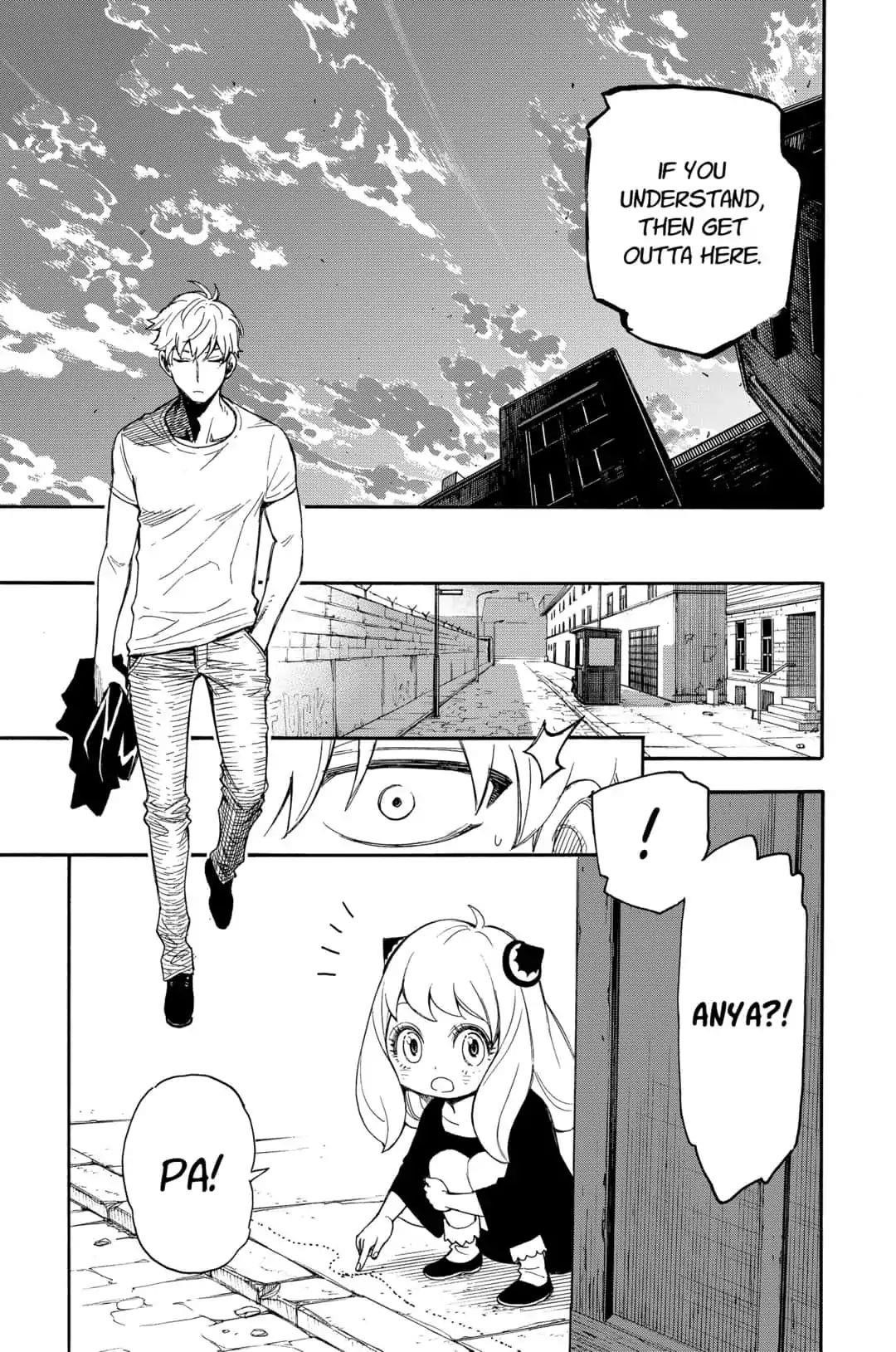 Spy x Family manga, chapter 1, page 61 of 71