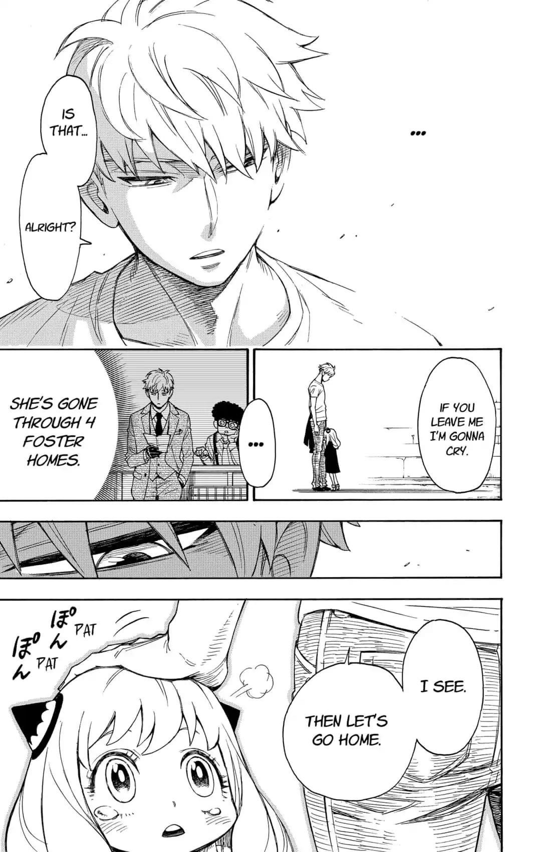 Spy x Family manga, chapter 1, page 63 of 71