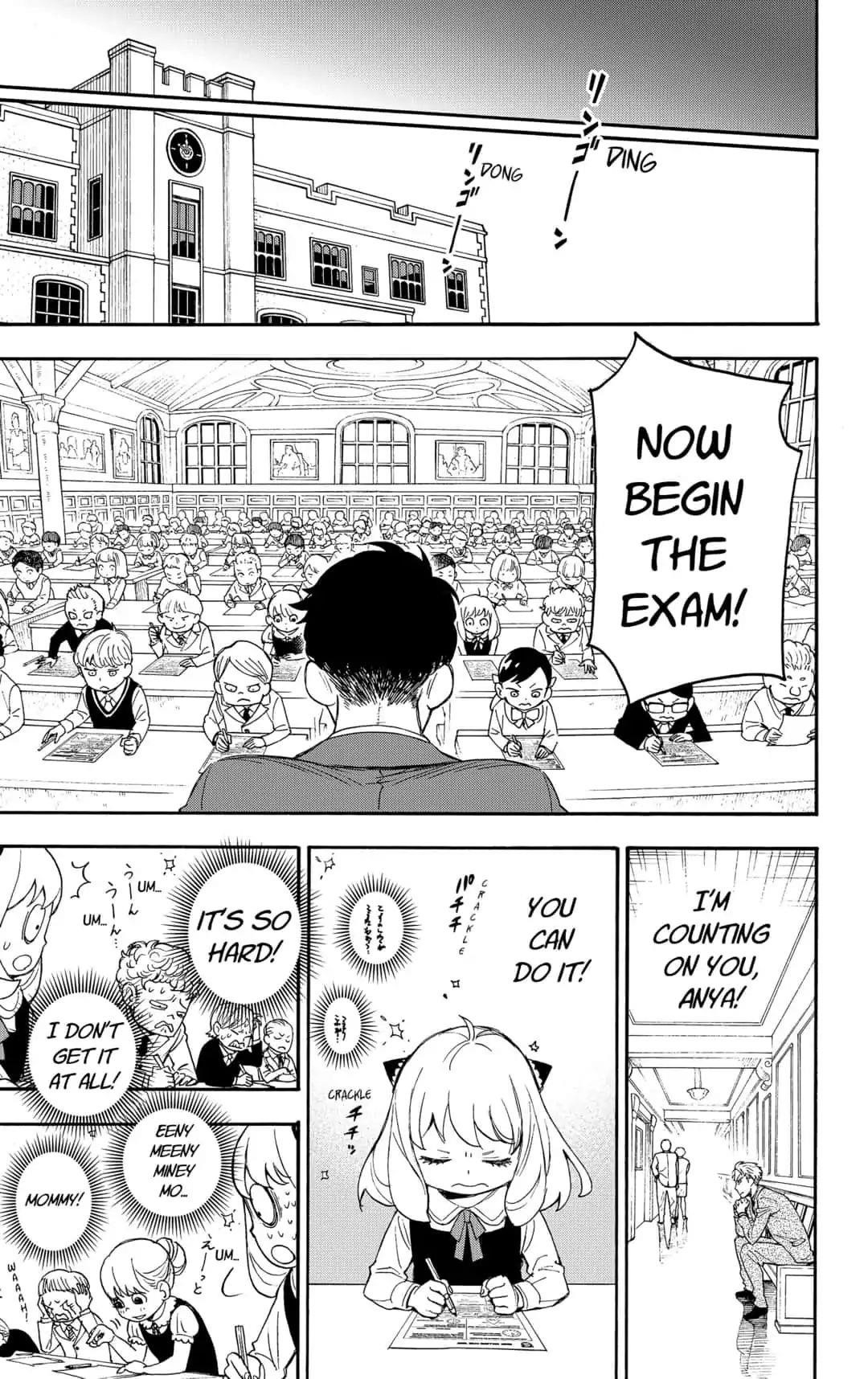 Spy x Family manga, chapter 1, page 65 of 71