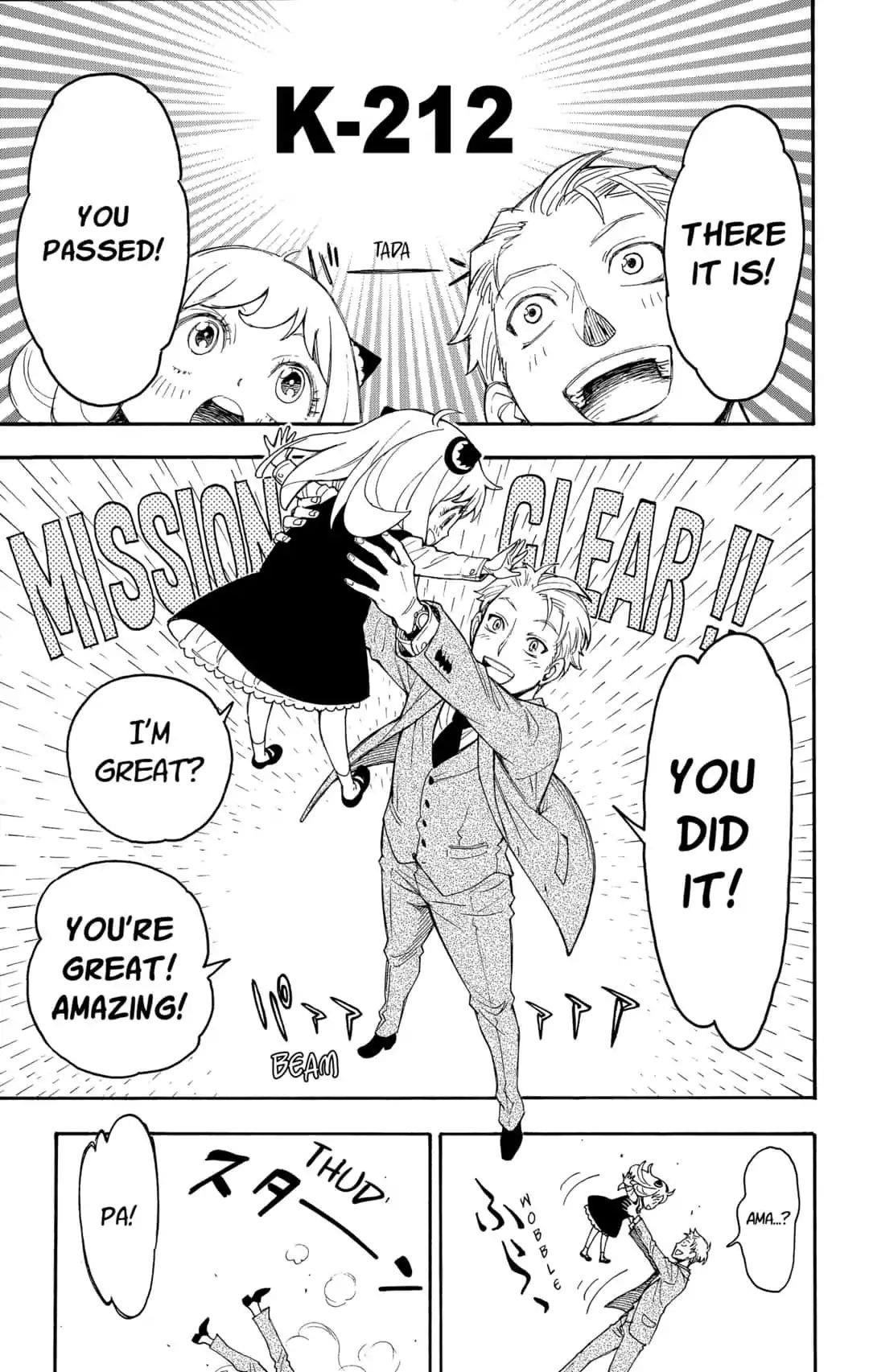 Spy x Family manga, chapter 1, page 67 of 71