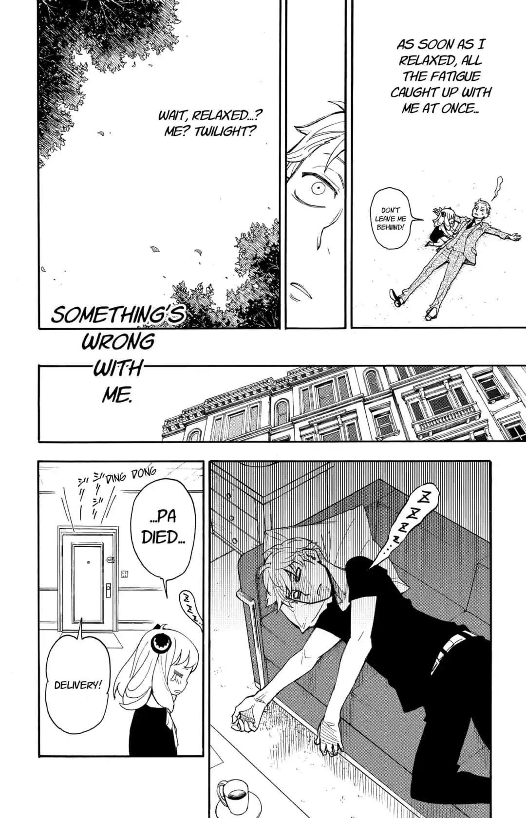 Spy x Family manga, chapter 1, page 68 of 71