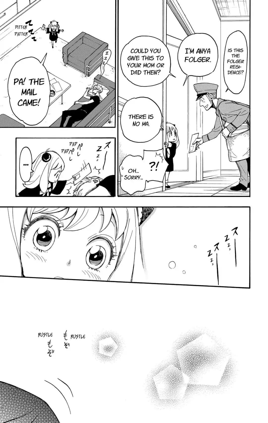 Spy x Family manga, chapter 1, page 69 of 71