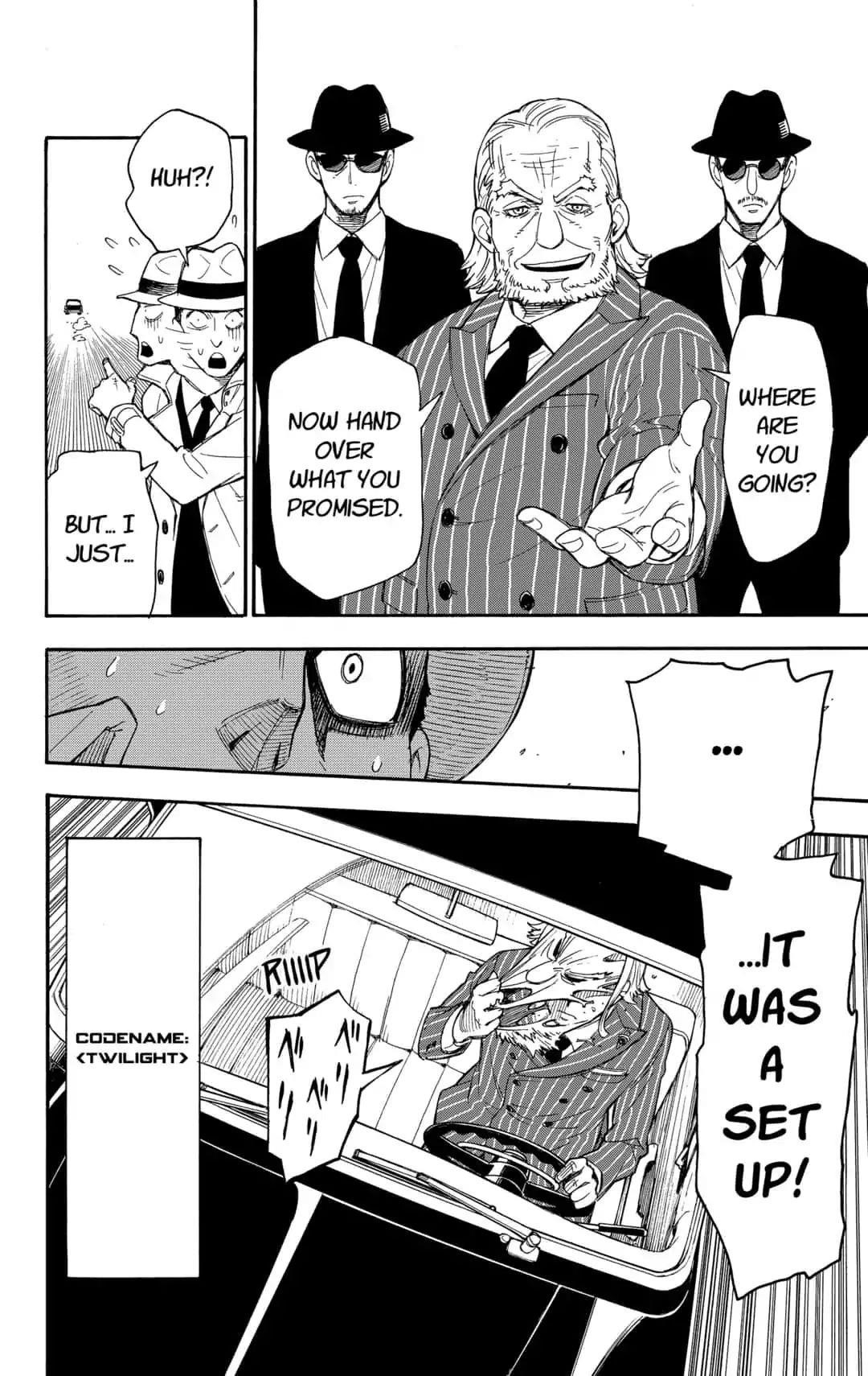 Spy x Family manga, chapter 1, page 8 of 71