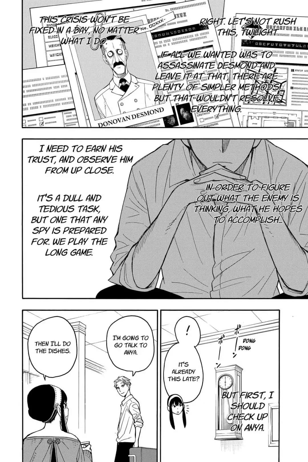 Spy x Family manga, chapter 10, page 13 of 18