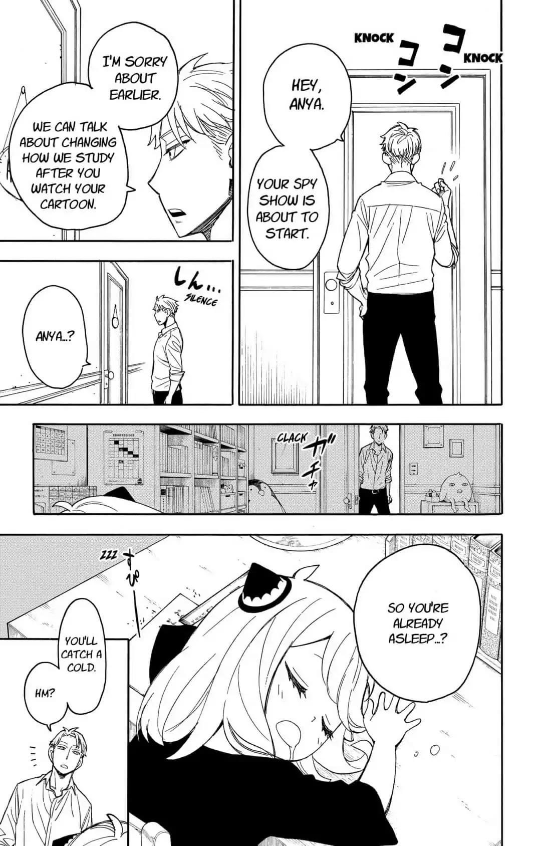 Spy x Family manga, chapter 10, page 14 of 18