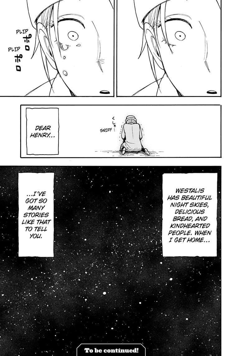Spy x Family manga, chapter 100, page 17 of 17