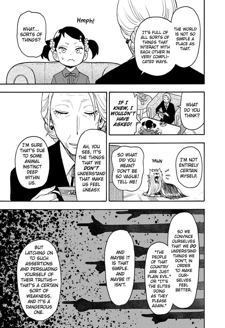 Spy x Family manga, chapter 102, page 21 of 25