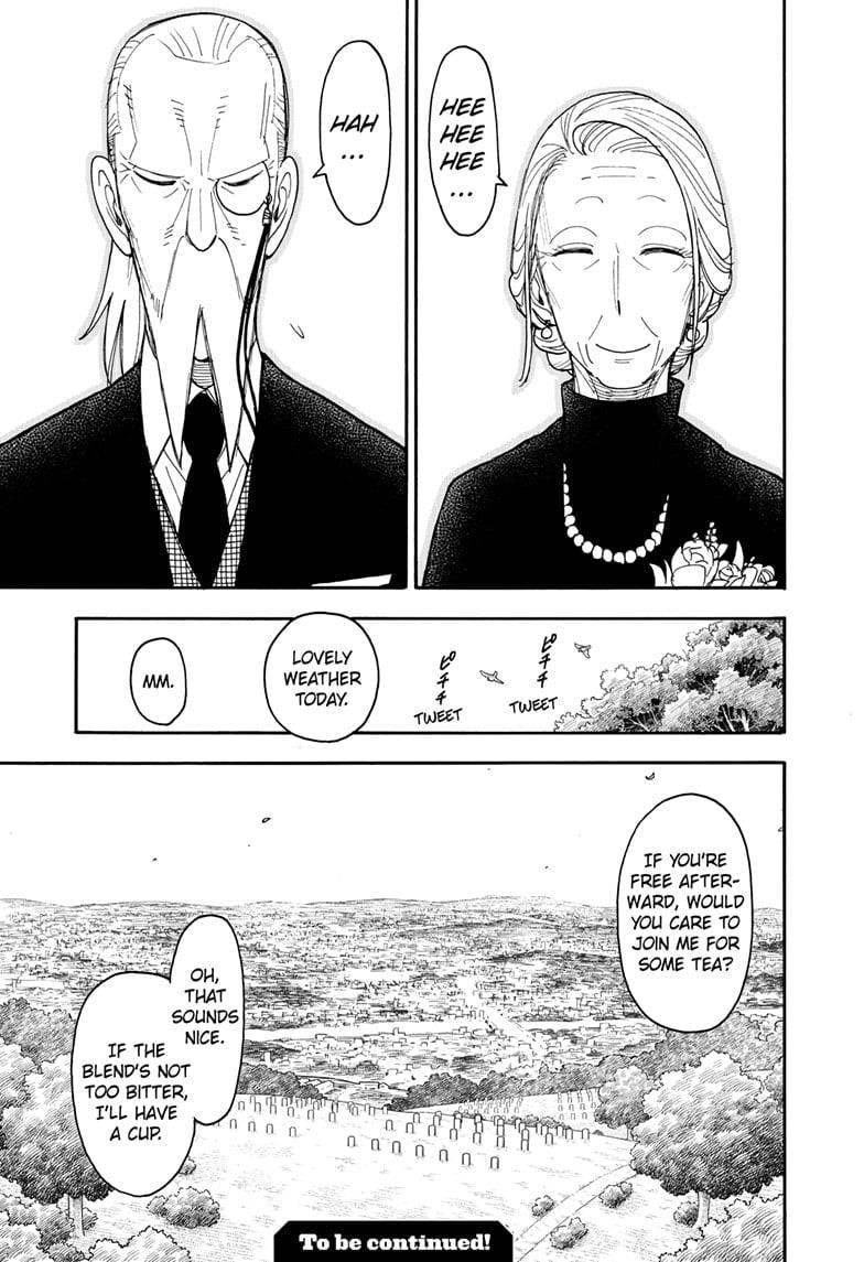 Spy x Family manga, chapter 102, page 25 of 25