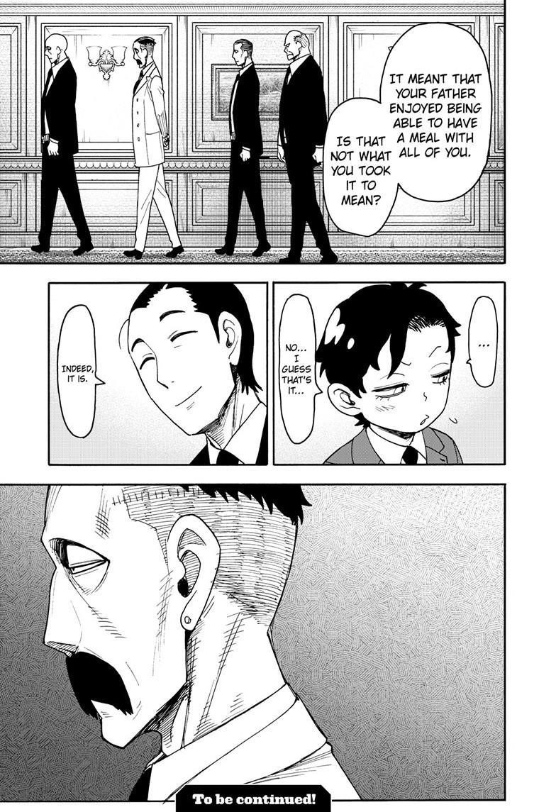 Spy x Family manga, chapter 106, page 21 of 21