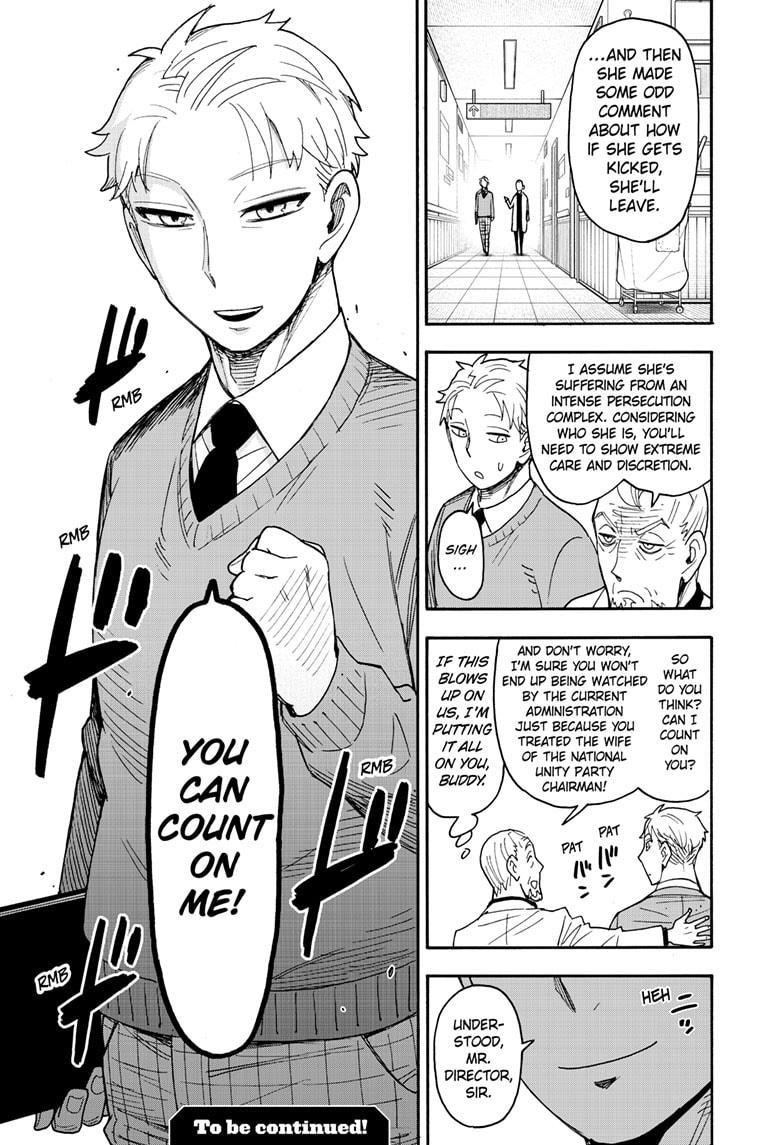 Spy x Family manga, chapter 108, page 25 of 25