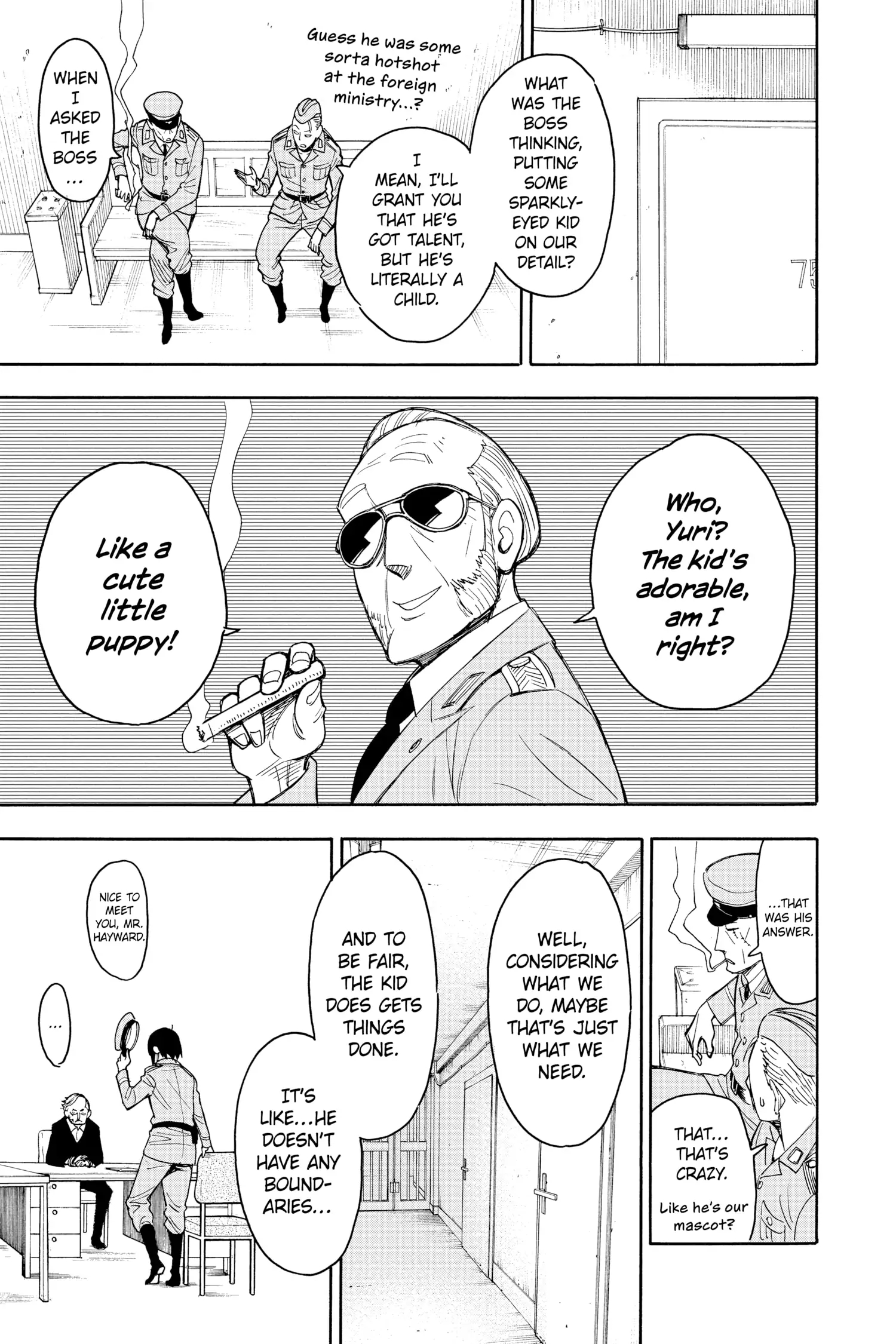 Spy x Family manga, chapter 11, page 11 of 32