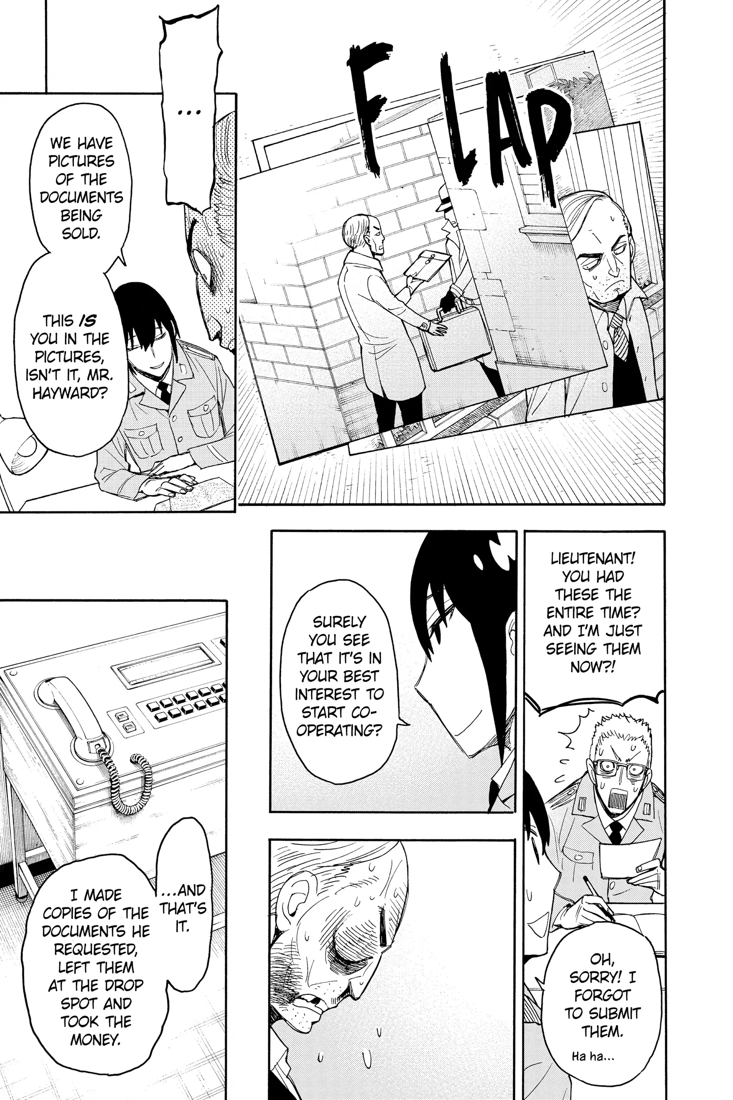 Spy x Family manga, chapter 11, page 13 of 32