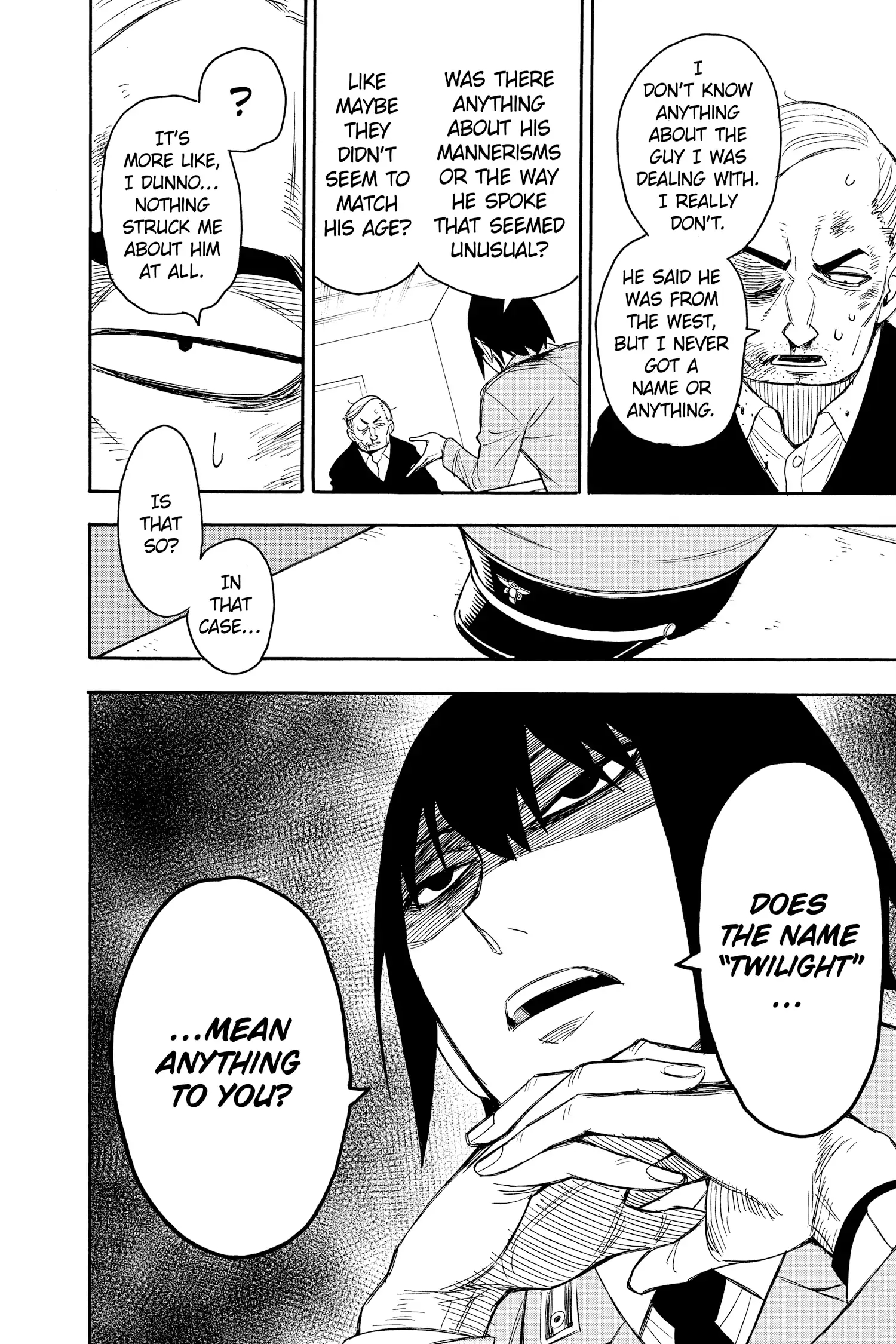 Spy x Family manga, chapter 11, page 14 of 32