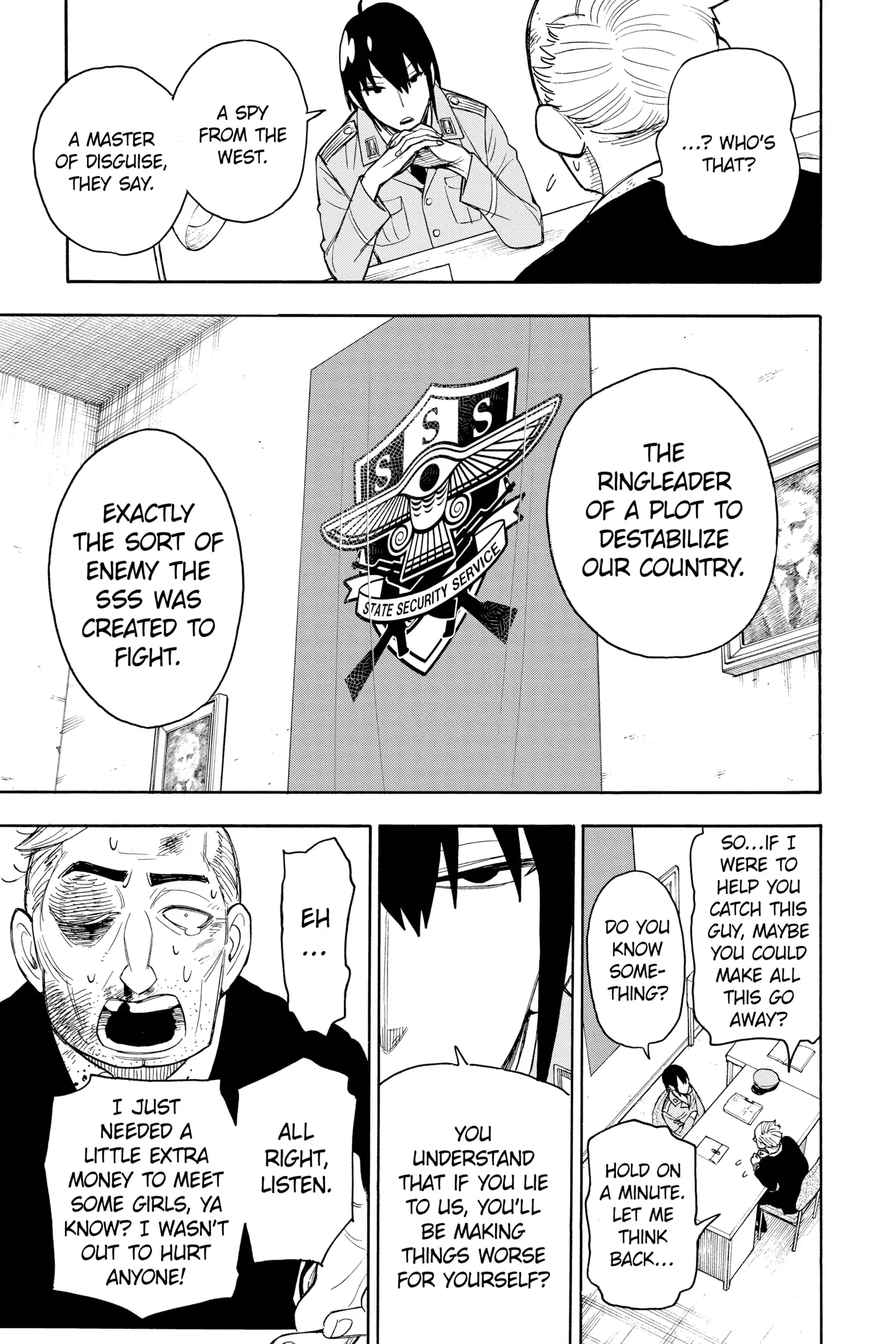 Spy x Family manga, chapter 11, page 15 of 32