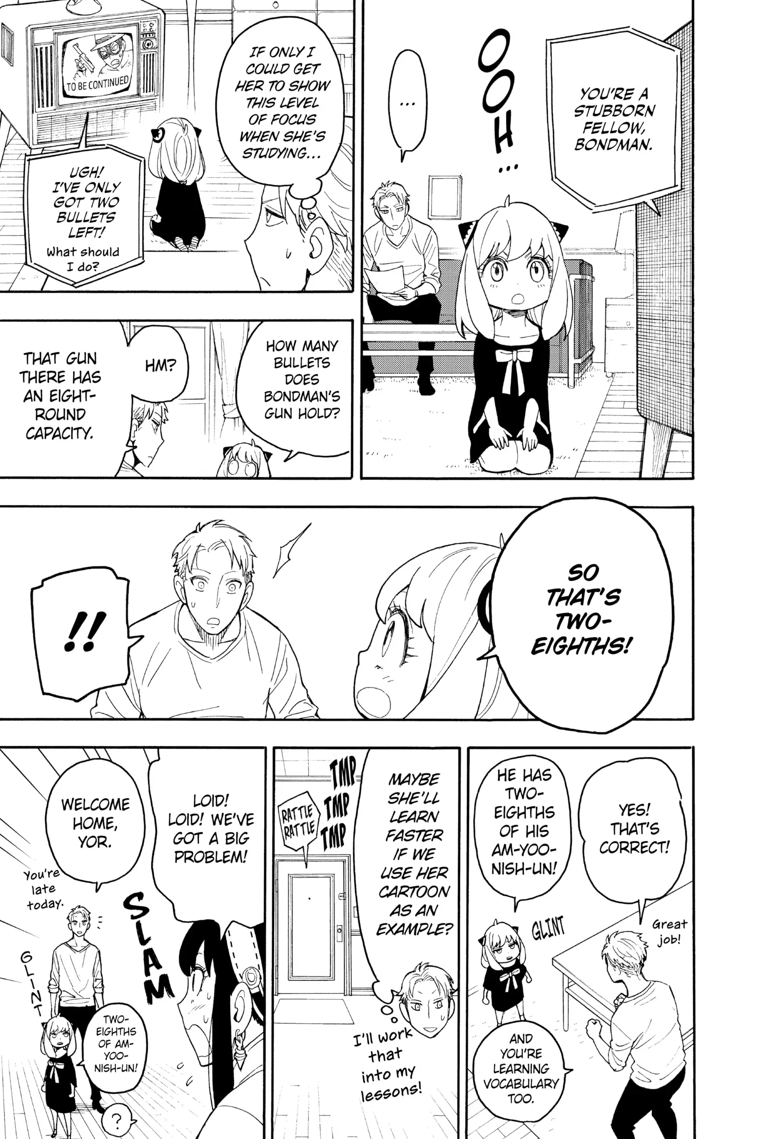 Spy x Family manga, chapter 11, page 19 of 32