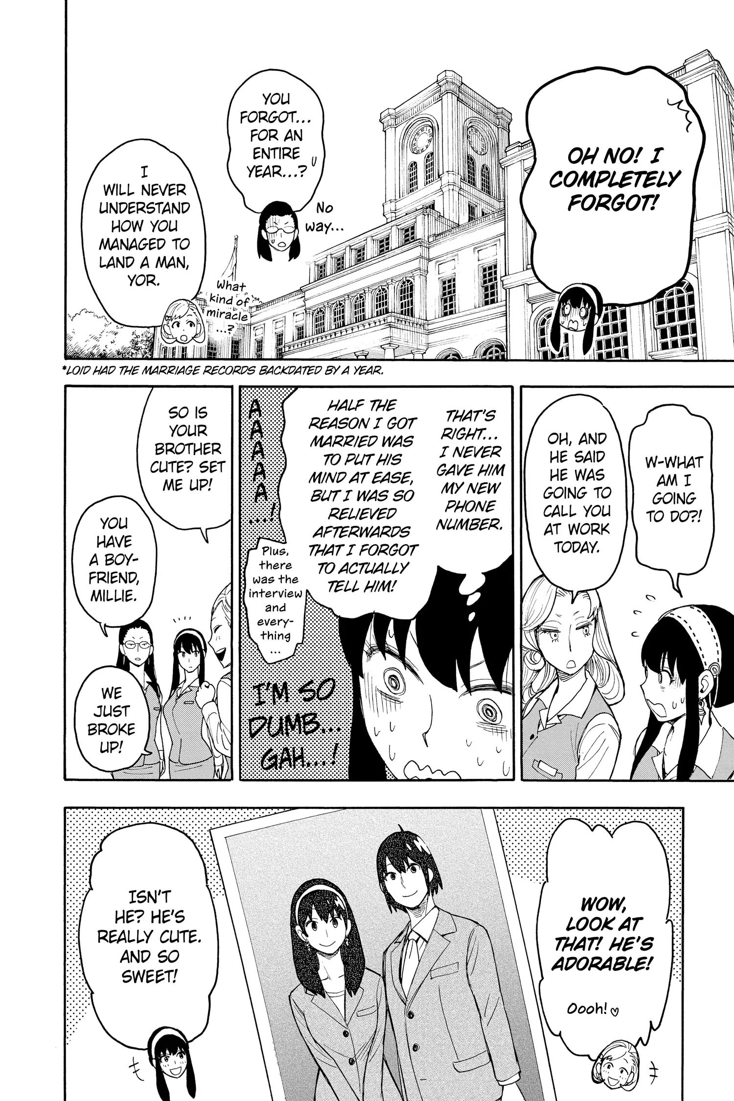 Spy x Family manga, chapter 11, page 6 of 32