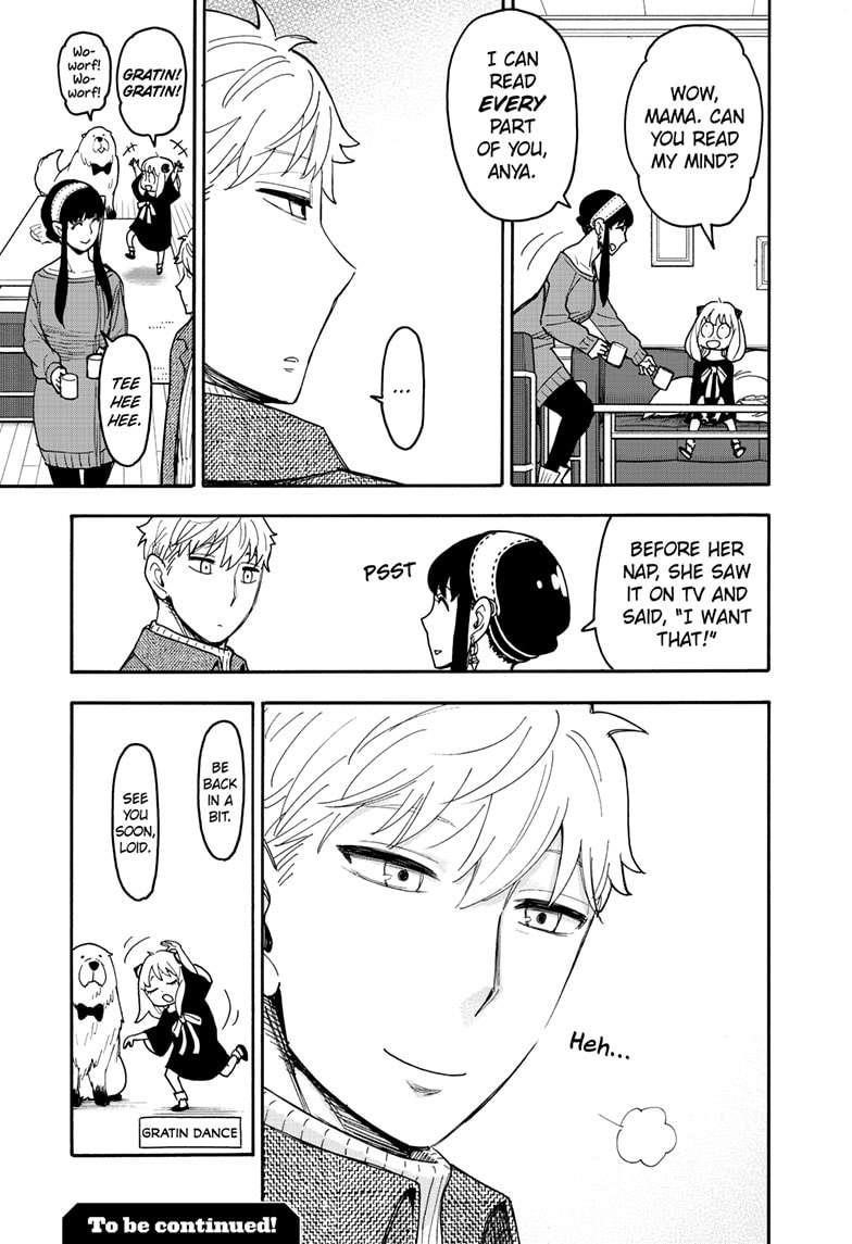 Spy x Family manga, chapter 111, page 5 of 5