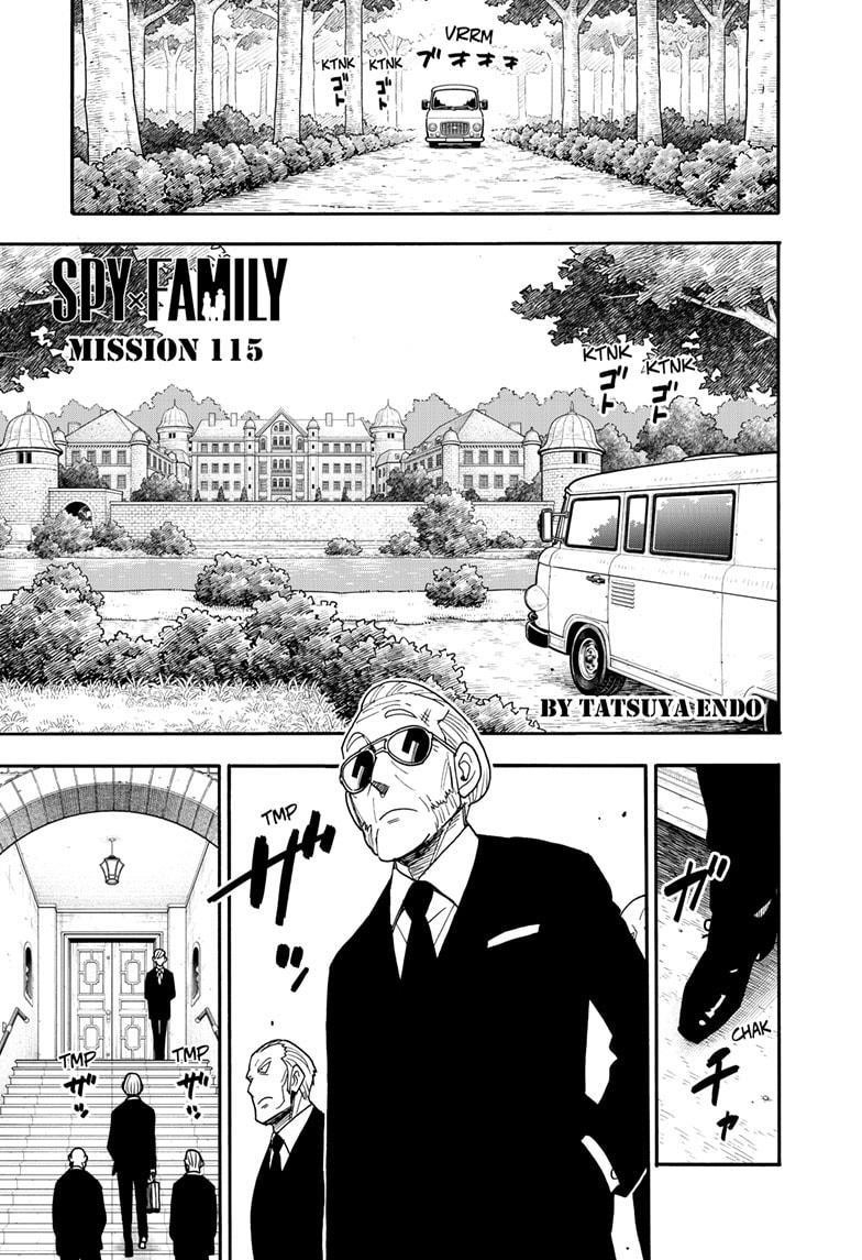 Spy x Family manga, chapter 115, page 1 of 15