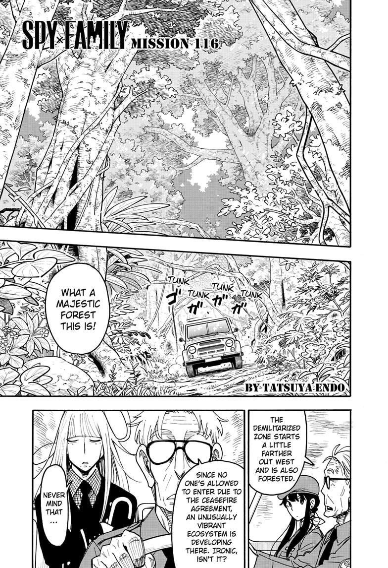 Spy x Family manga, chapter 116, page 1 of 21