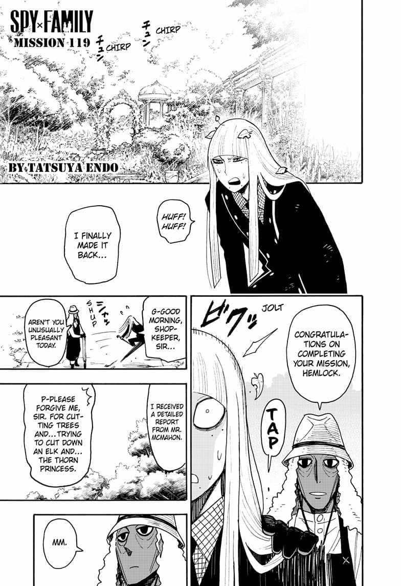 Spy x Family manga, chapter 119, page 1 of 25