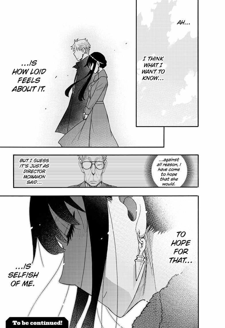 Spy x Family manga, chapter 119, page 25 of 25