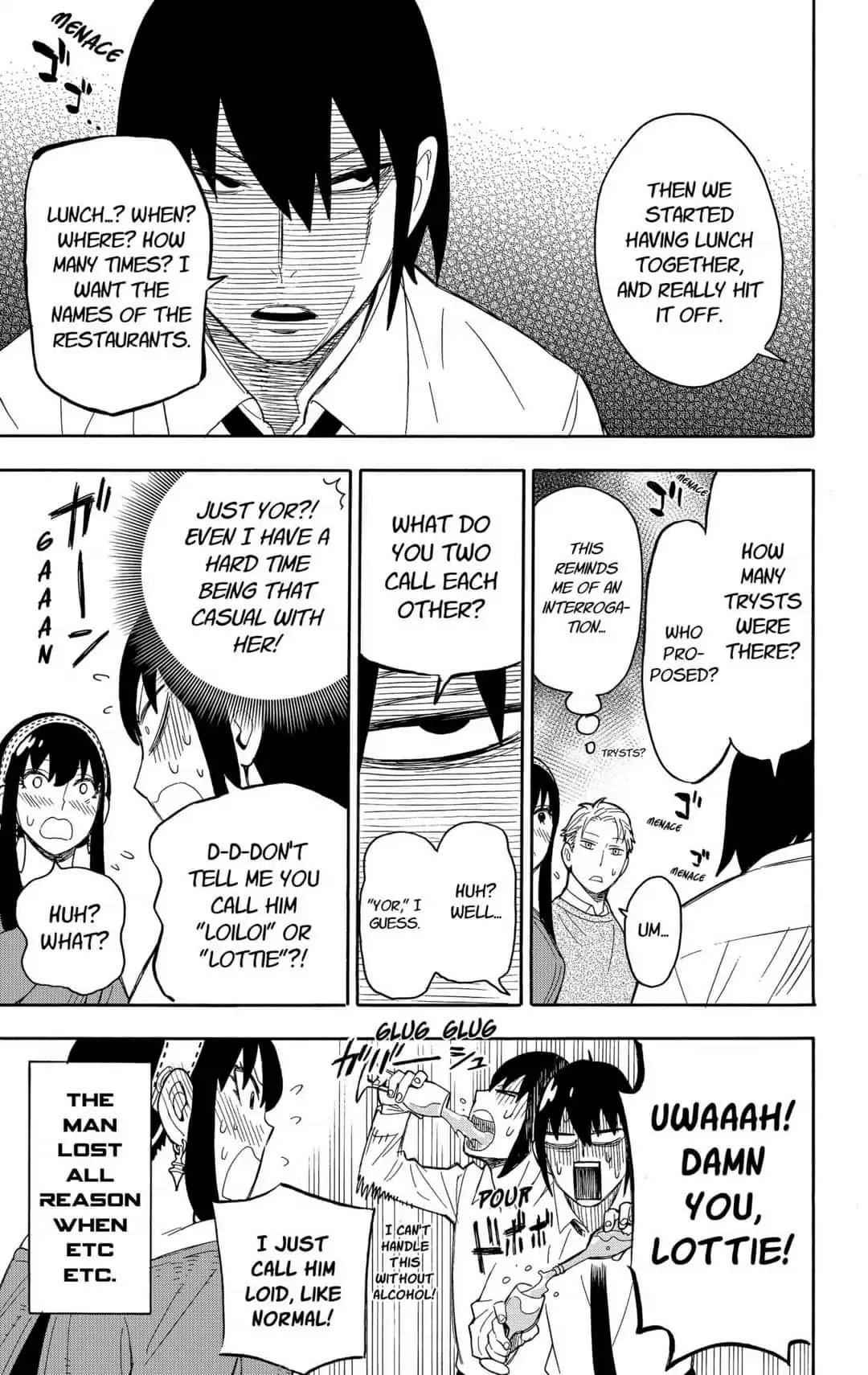 Spy x Family manga, chapter 12, page 11 of 27