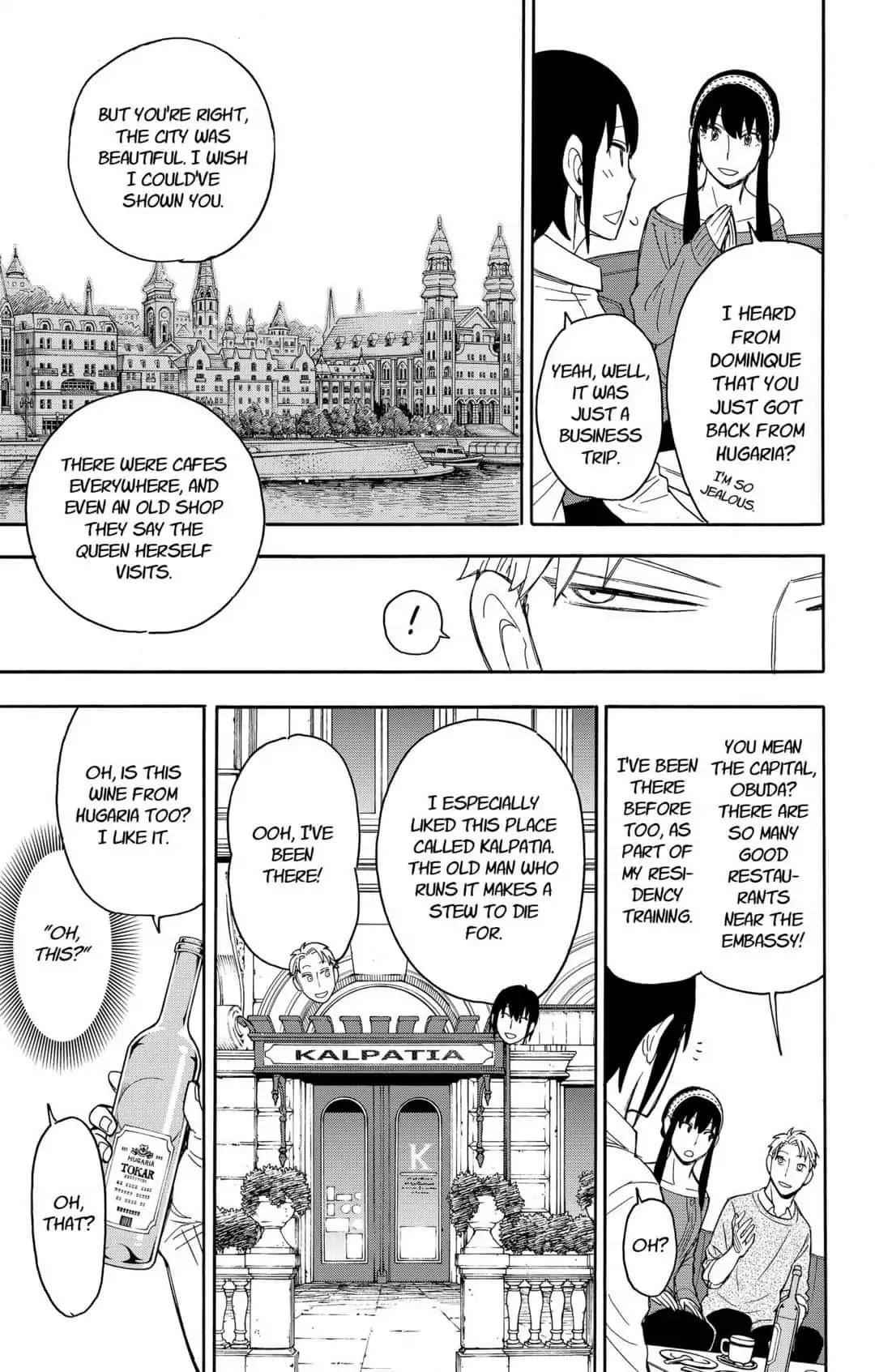 Spy x Family manga, chapter 12, page 13 of 27
