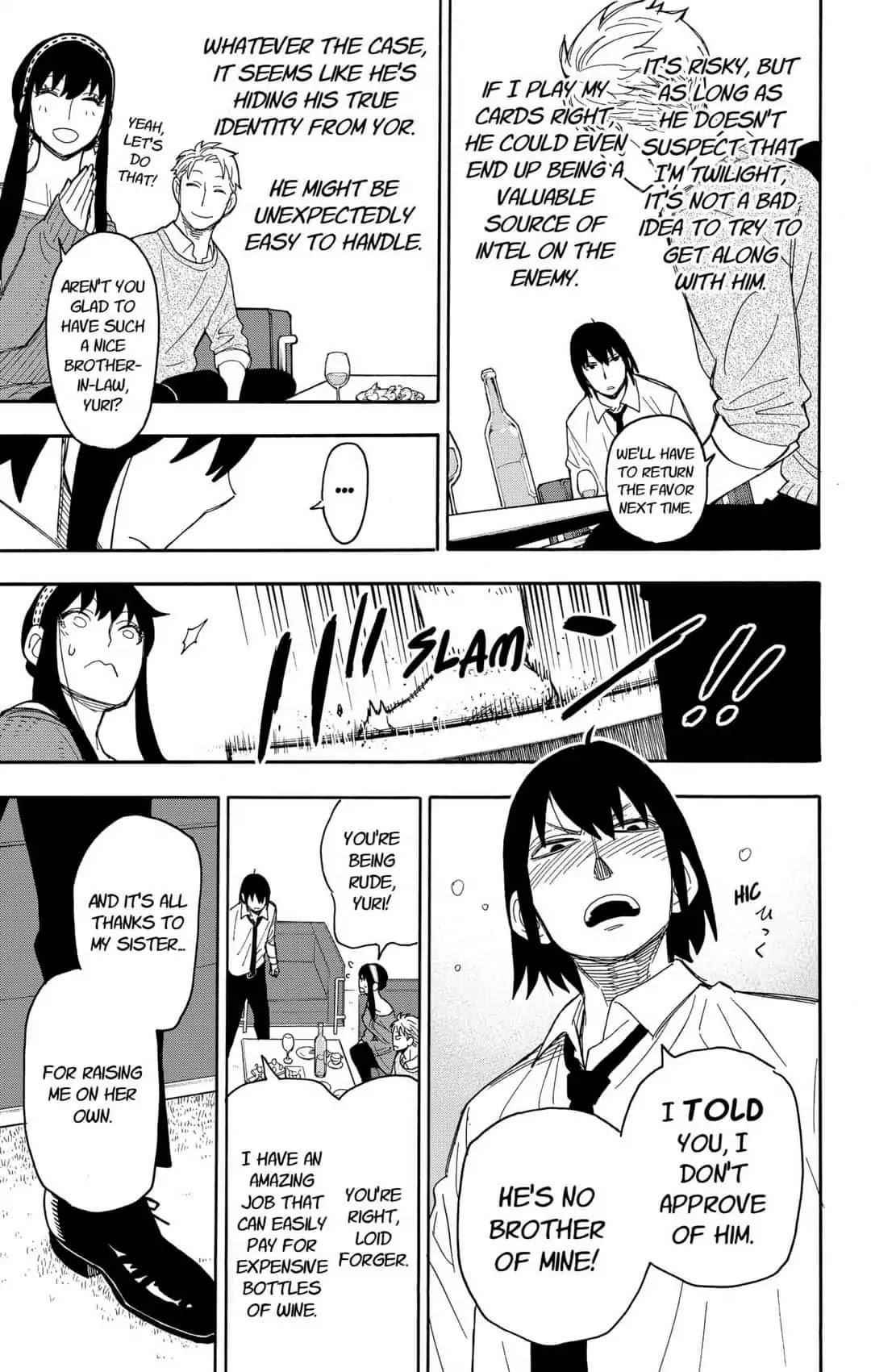 Spy x Family manga, chapter 12, page 17 of 27