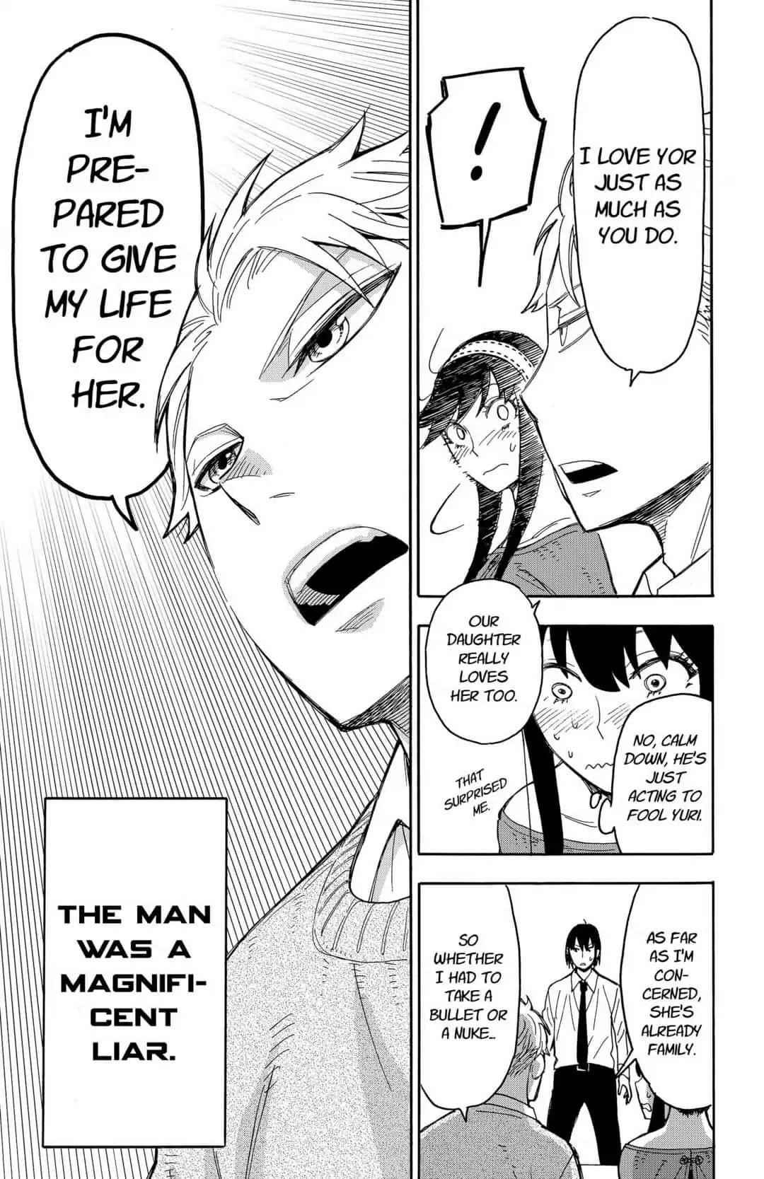 Spy x Family manga, chapter 12, page 21 of 27
