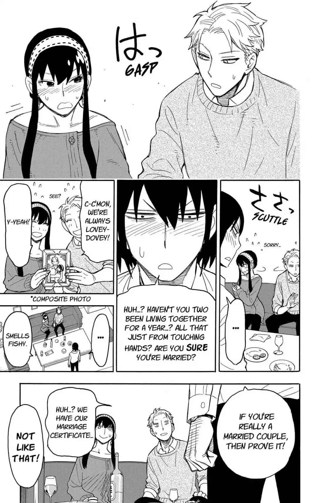 Spy x Family manga, chapter 12, page 23 of 27