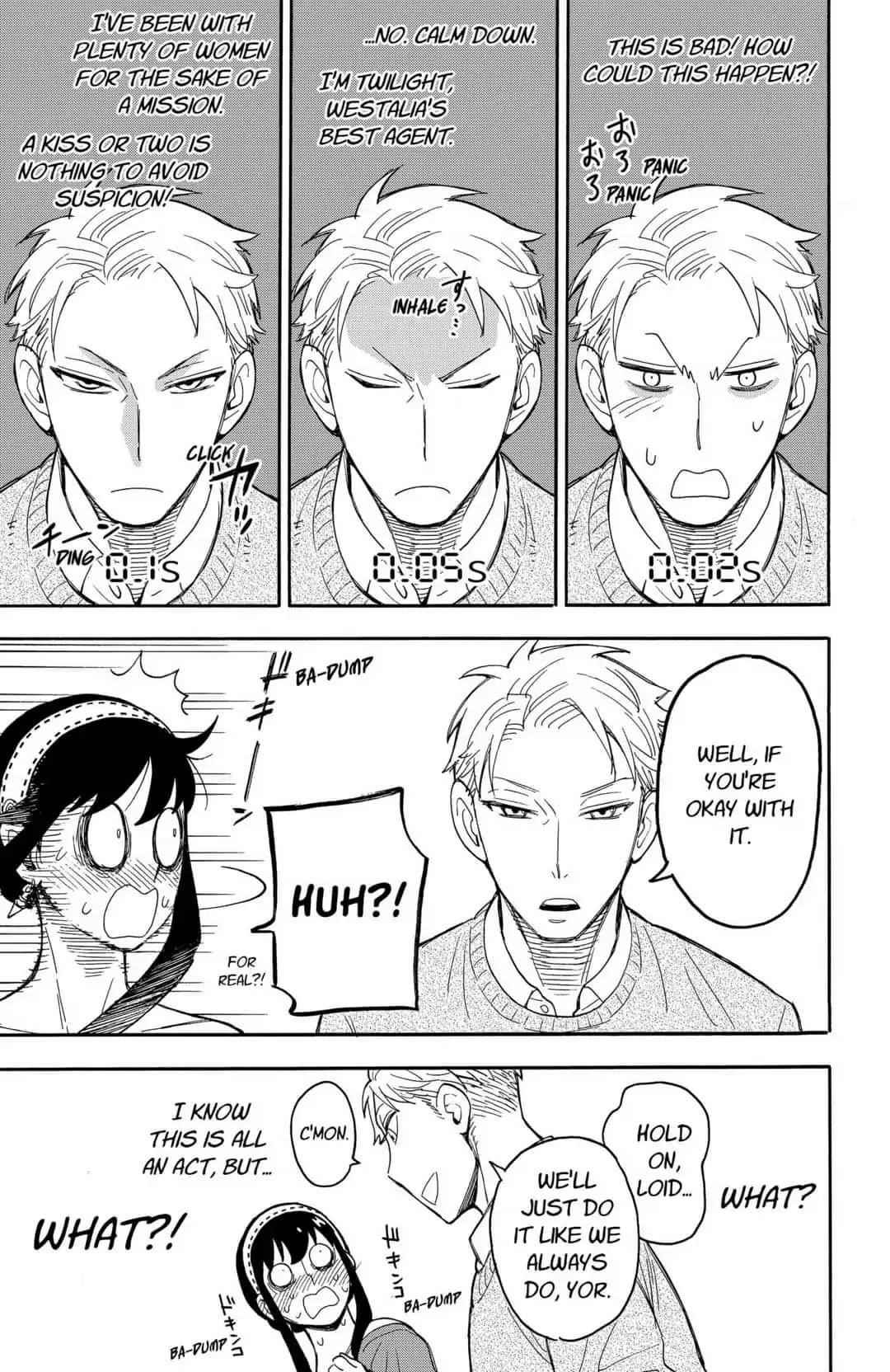 Spy x Family manga, chapter 12, page 25 of 27