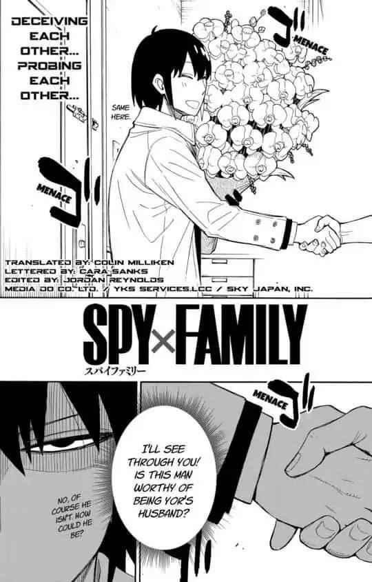 Spy x Family manga, chapter 12, page 3 of 27