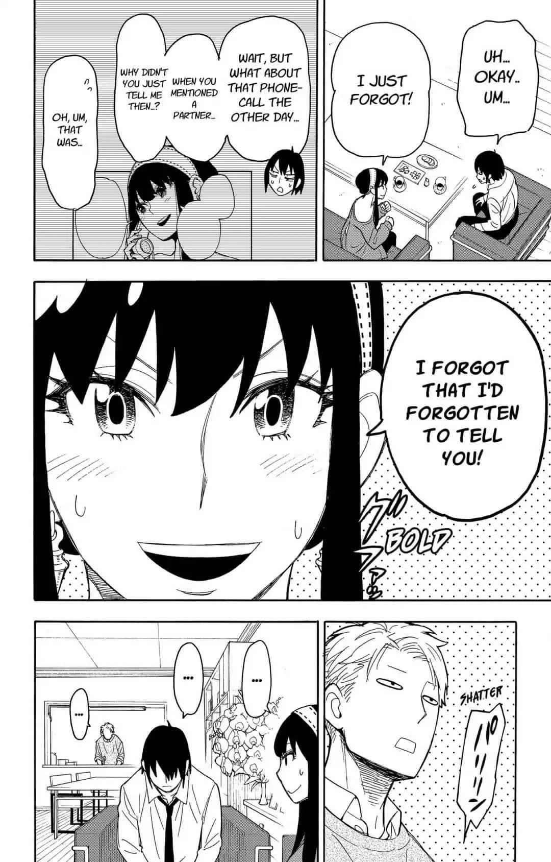 Spy x Family manga, chapter 12, page 8 of 27