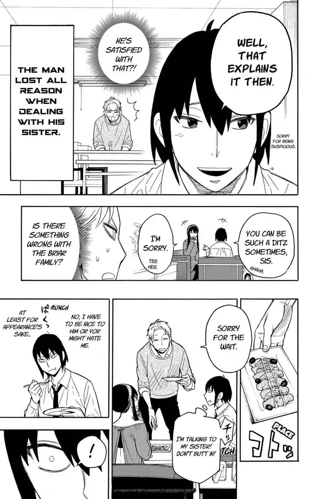 Spy x Family manga, chapter 12, page 9 of 27