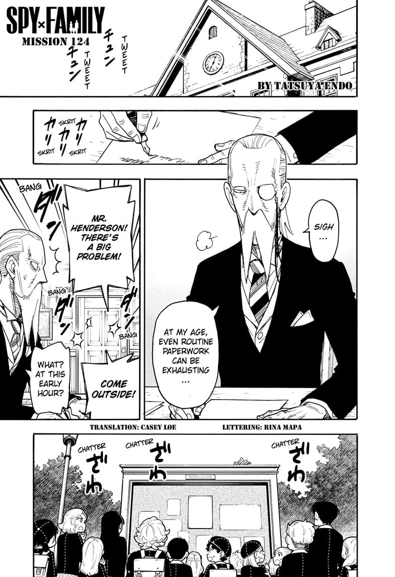 SPY x FAMILY Chapter 124 page 1 - Mission 124