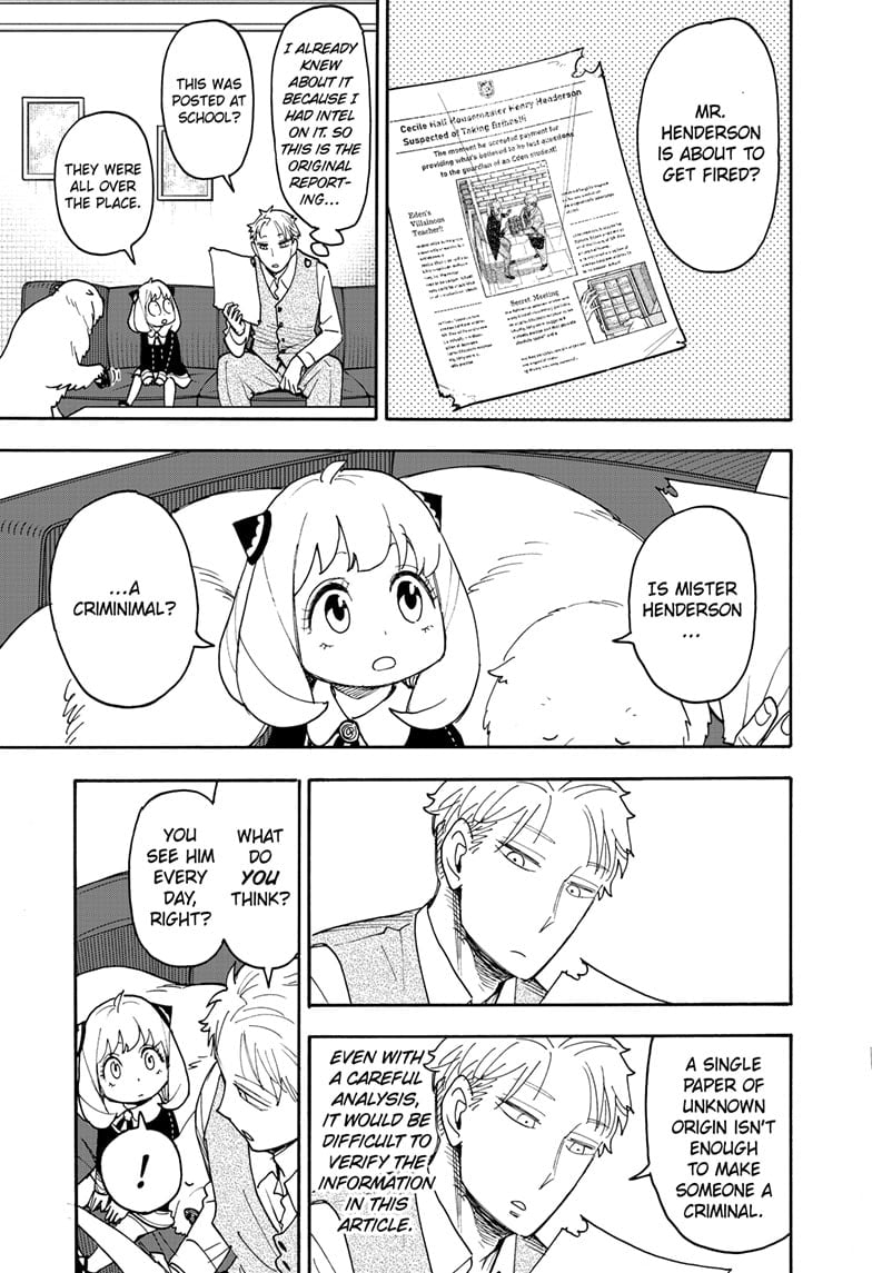 SPY x FAMILY Chapter 124 page 11 - Mission 124