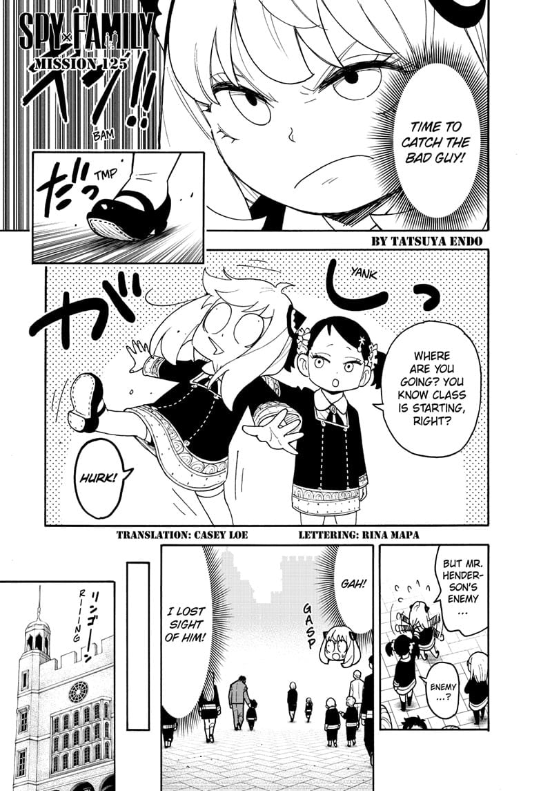 SPY x FAMILY Chapter 125 page 1 - Mission 125