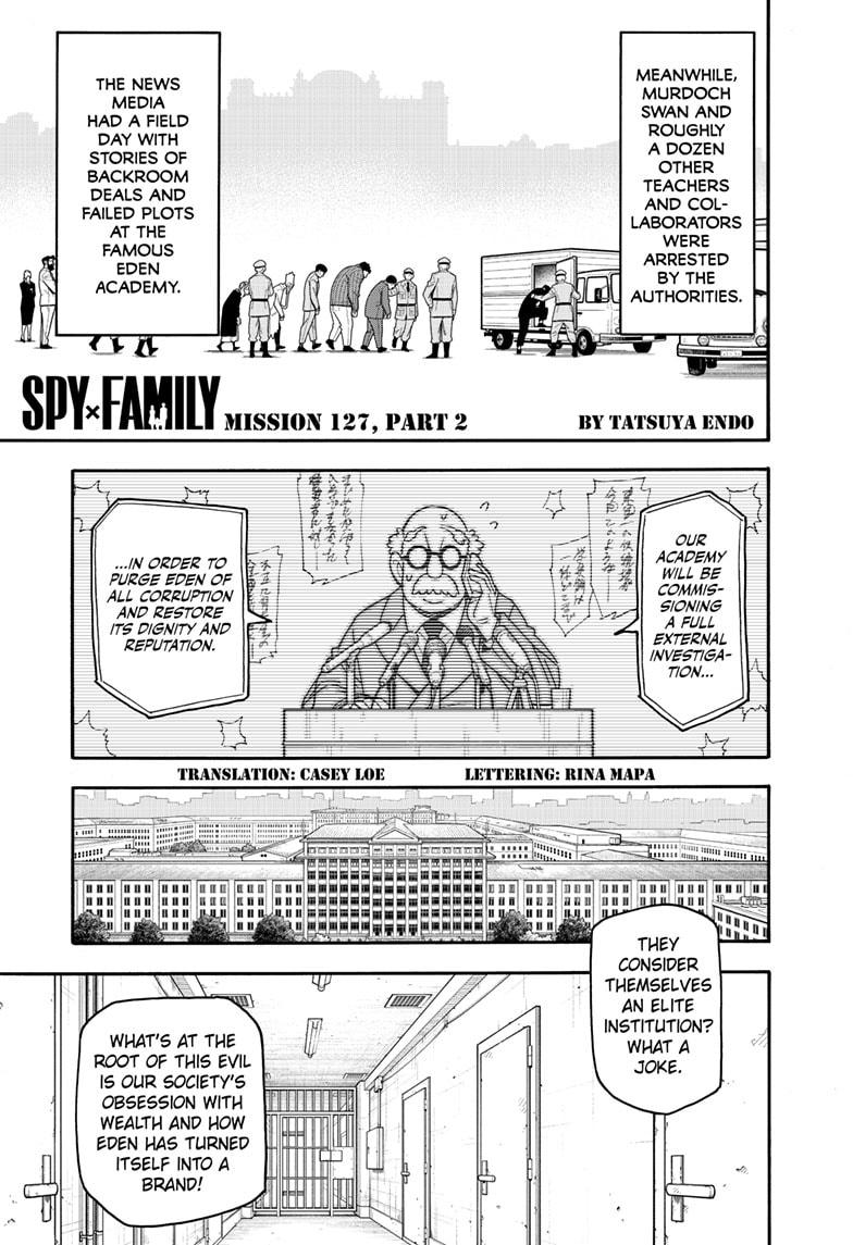 SPY x FAMILY Chapter 127.2 page 1 - Mission 127: Part 2