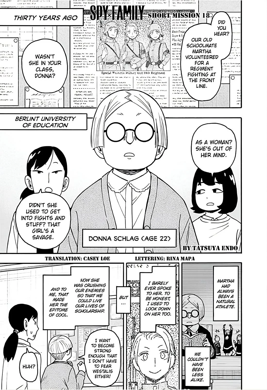 SPY x FAMILY Chapter 127.5 page 1 - Short Mission 18