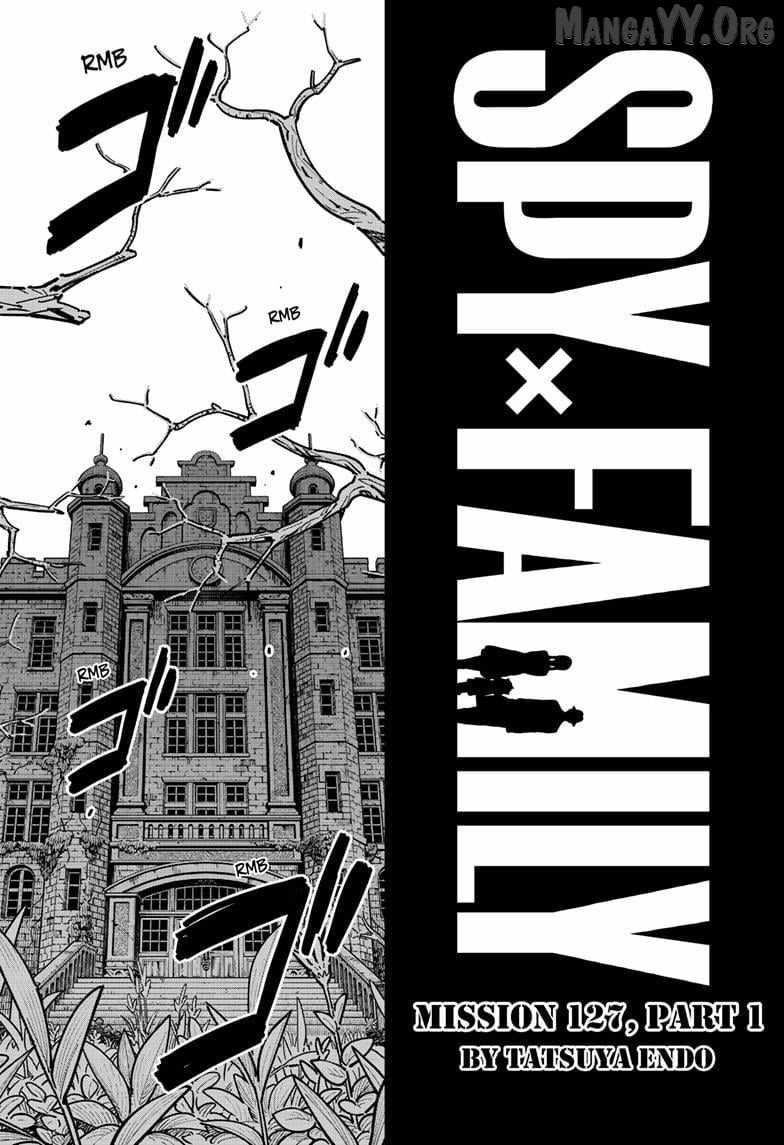 SPY x FAMILY Chapter 127 page 1 - Mission 127: Part 1